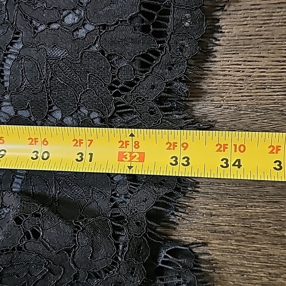 Kensie Fit & Flare Lace Dress with Cap Sleeves Size 2 - Picture 16 of 17